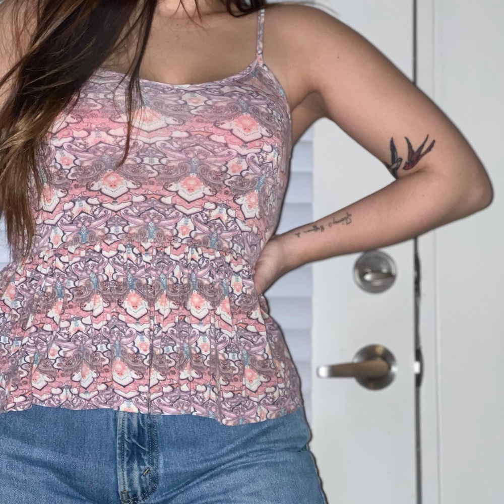 Pattern Tank Top from PacSun